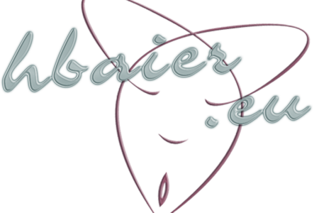 hbaier.eu Grafik mit Gesicht - Logo von heidemarie baier